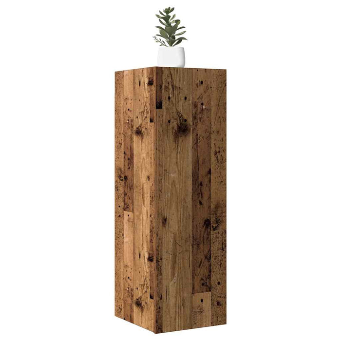 Dulapuri TV, 2 buc., lemn vechi, 30,5x30x90 cm, lemn prelucrat - WALTI WALTI