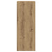 Dulap TV, stejar artizanal, 30,5x30x90 cm, lemn prelucrat - WALTI WALTI