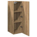 Dulap TV, stejar artizanal, 30,5x30x90 cm, lemn prelucrat - WALTI WALTI