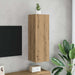 Dulap TV, stejar artizanal, 30,5x30x90 cm, lemn prelucrat - WALTI WALTI