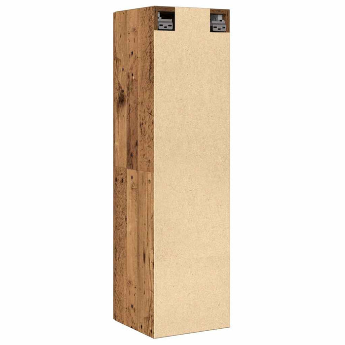 Dulap TV, lemn vechi, 30,5x30x110 cm, lemn prelucrat - WALTI WALTI