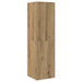 Dulap TV, stejar artizanal, 30,5x30x110 cm, lemn prelucrat - WALTI WALTI