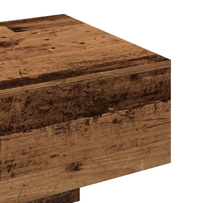 Măsuță de cafea, lemn vechi, 100x49,5x31 cm, lemn prelucrat - WALTI WALTI