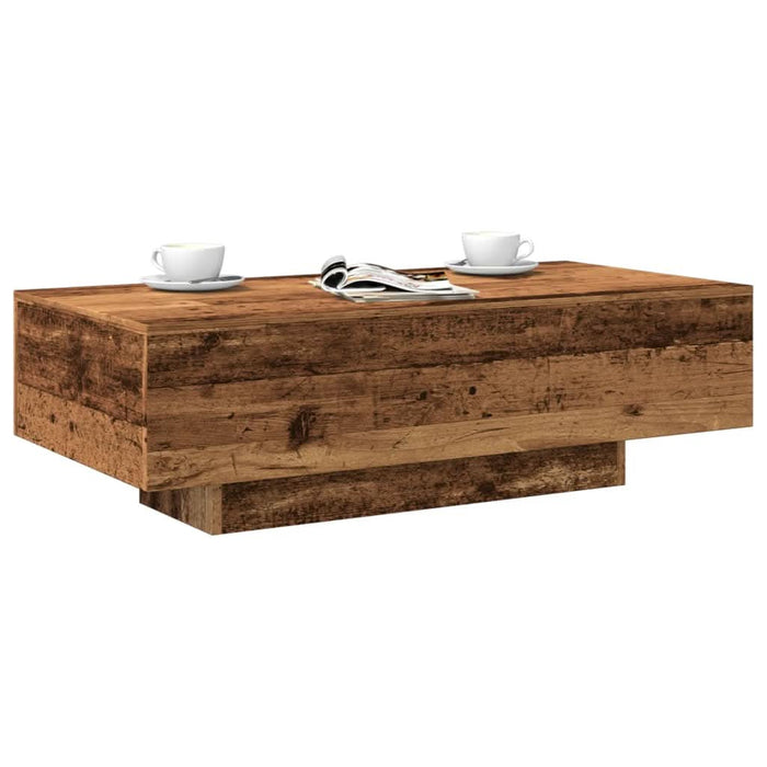 Măsuță de cafea, lemn vechi, 100x49,5x31 cm, lemn prelucrat - WALTI WALTI