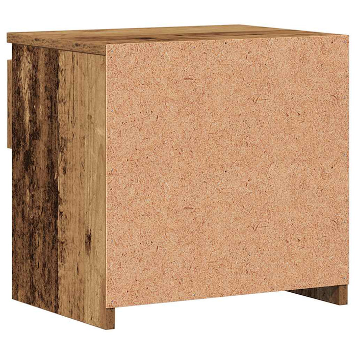 Noptiere 2 buc. Lemn vechi 40x30x39 cm Lemn prelucrat - WALTI WALTI