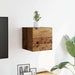 Dulap TV montaj pe perete, lemn vechi, 30,5x30x30 cm - WALTI WALTI