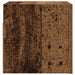 Dulap TV montaj pe perete, lemn vechi, 30,5x30x30 cm - WALTI WALTI