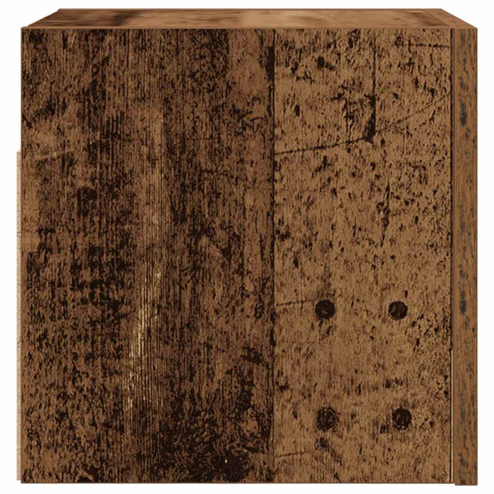 Dulapuri TV de perete, 2 buc., lemn vechi, 30,5x30x30 cm - WALTI WALTI
