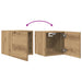 Dulap TV montaj pe perete, stejar artizanal, 30,5x30x30 cm - WALTI WALTI