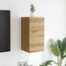 Dulapuri TV montaj perete 2 buc. stejar artizanal 30,5x30x30 cm - WALTI WALTI
