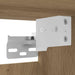 Dulapuri TV montaj perete 2 buc. stejar artizanal 30,5x30x30 cm - WALTI WALTI