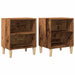Noptiere 2 buc. Lemn vechi 40x30x50 cm Lemn prelucrat - WALTI WALTI