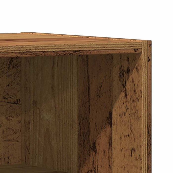 Noptiere 2 buc. Lemn vechi 40x30x50 cm Lemn prelucrat - WALTI WALTI