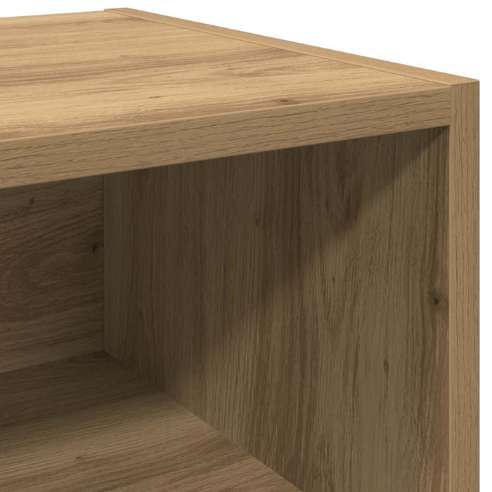 Noptiere 2 buc Stejar artizanal 40x30x50 cm Lemn prelucrat - WALTI WALTI
