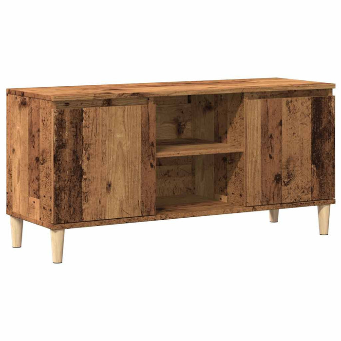 Dulap TV, lemn vechi, 102x35x50 cm, lemn prelucrat - WALTI WALTI