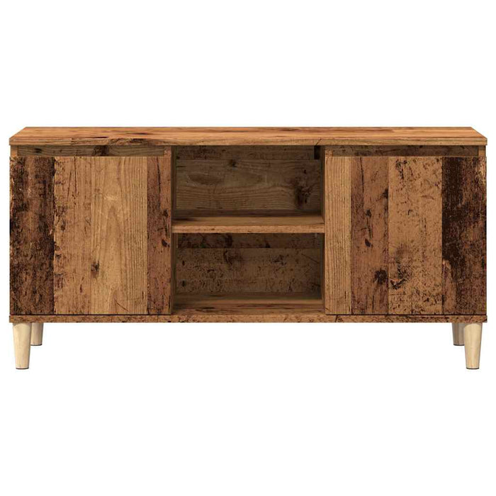 Dulap TV, lemn vechi, 102x35x50 cm, lemn prelucrat - WALTI WALTI