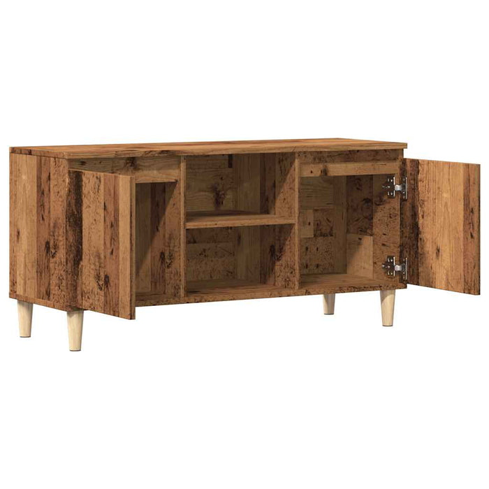 Dulap TV, lemn vechi, 102x35x50 cm, lemn prelucrat - WALTI WALTI