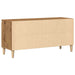 Comodă TV, stejar artizanal, 102x35x50 cm, lemn prelucrat - WALTI WALTI