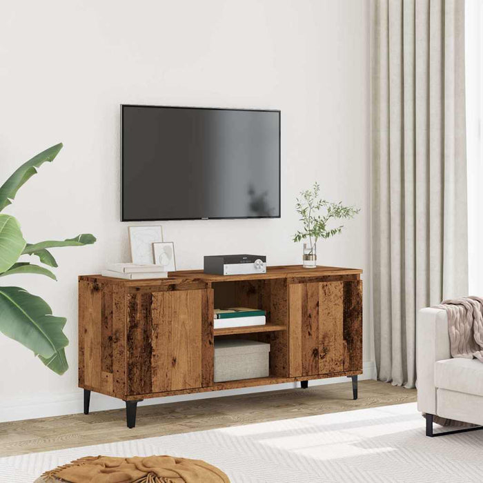 Dulap TV, lemn vechi, 102x35x50 cm, lemn prelucrat - WALTI WALTI