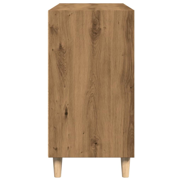 Servantă, stejar artizanal, 103,5x35x70 cm, lemn prelucrat - WALTI WALTI