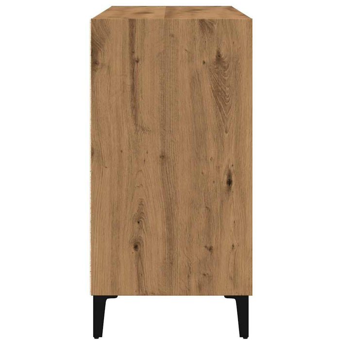 Servantă, stejar artizanal, 103,5x35x70 cm, lemn prelucrat - WALTI WALTI