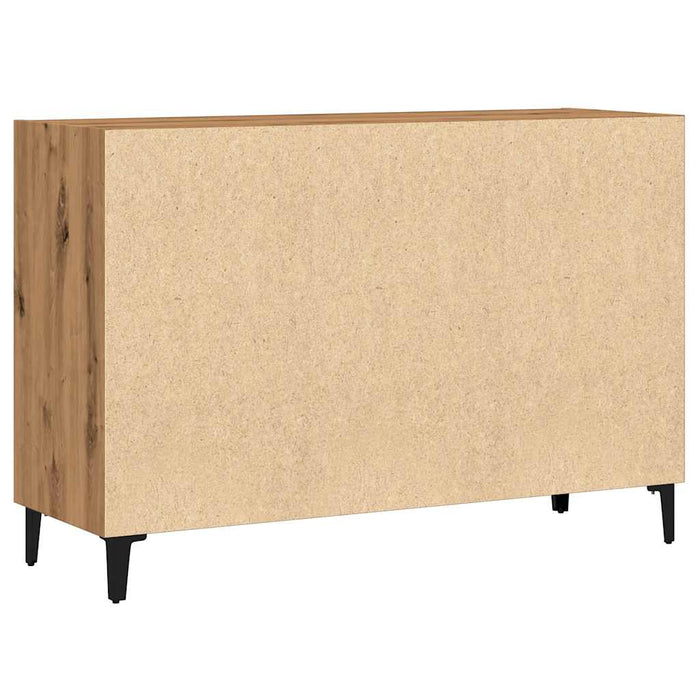 Servantă, stejar artizanal, 103,5x35x70 cm, lemn prelucrat - WALTI WALTI