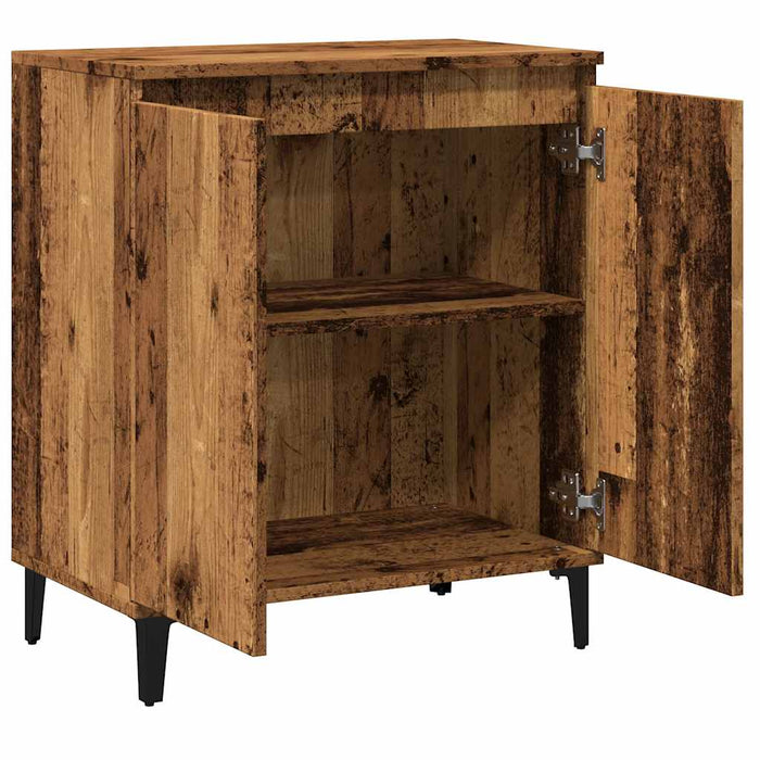 Bufetă din lemn vechi 60x35x70 cm din lemn prelucrat - WALTI WALTI