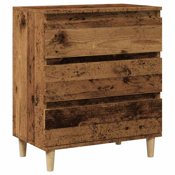 Bufetă din lemn vechi 60x35x70 cm din lemn prelucrat - WALTI WALTI