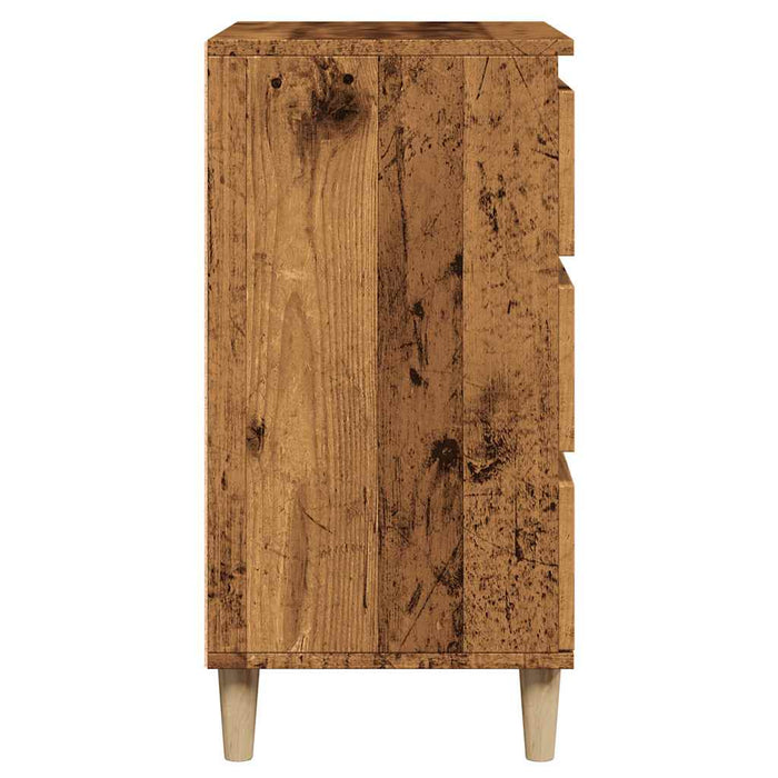 Bufetă din lemn vechi 60x35x70 cm din lemn prelucrat - WALTI WALTI