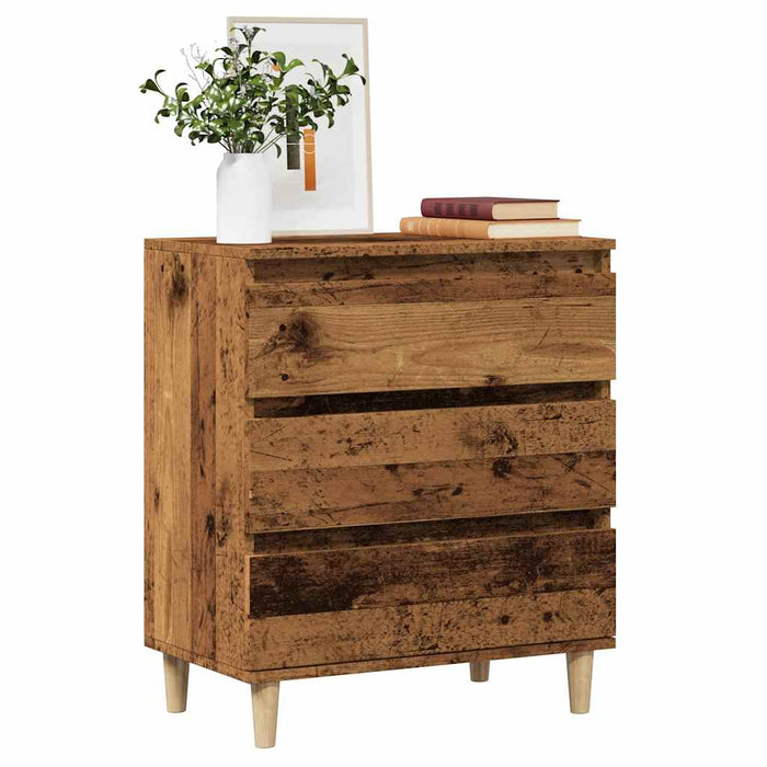 Bufetă din lemn vechi 60x35x70 cm din lemn prelucrat - WALTI WALTI