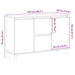 Dulap, lemn vechi, 102x35x70 cm, lemn prelucrat - WALTI WALTI