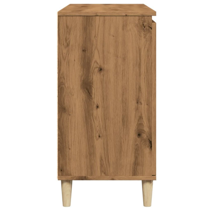 Servantă, stejar artizanal, 102x35x70 cm, lemn prelucrat - WALTI WALTI