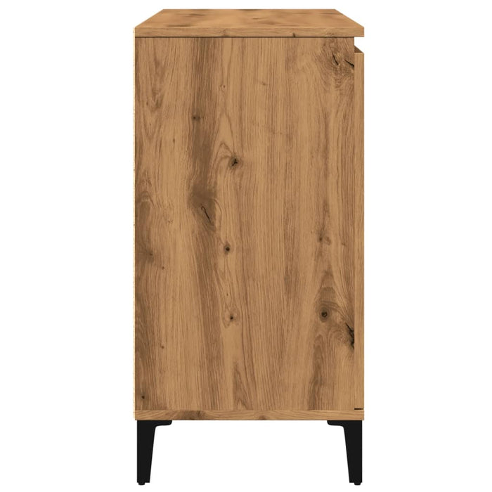 Servantă, stejar artizanal, 102x35x70 cm, lemn prelucrat - WALTI WALTI