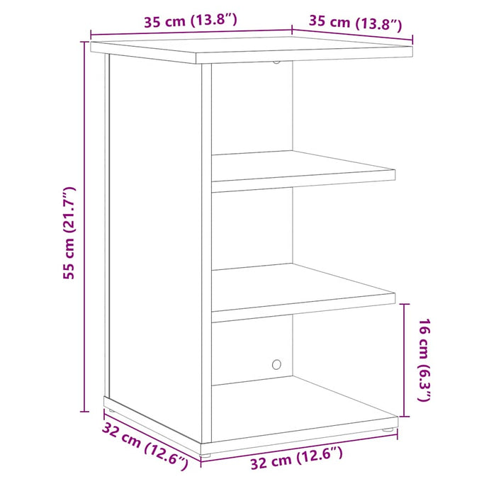 Dulap, lemn vechi, 35x35x55 cm, lemn prelucrat - WALTI WALTI