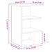 Dulap, lemn vechi, 35x35x55 cm, lemn prelucrat - WALTI WALTI