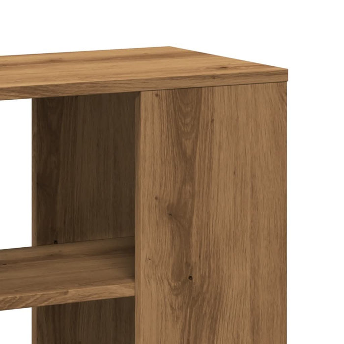 Dulap lateral, stejar artizanal, 60x30x50 cm, lemn prelucrat - WALTI WALTI