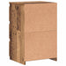 Noptiere, 2 buc., lemn vechi, 40x35x62,5 cm, lemn prelucrat - WALTI WALTI