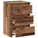 Noptiere, 2 buc., lemn vechi, 40x35x62,5 cm, lemn prelucrat - WALTI WALTI