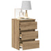 Noptiere, 2 buc., stejar artizanal 40x35x62,5 cm lemn prelucrat - WALTI WALTI