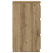 Noptiere, 2 buc., stejar artizanal 40x35x62,5 cm lemn prelucrat - WALTI WALTI