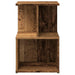 Noptiere 2 buc Lemn vechi 35x35x55 cm Lemn de prelucrare - WALTI WALTI