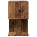 Noptiere, 2 buc., lemn vechi, 50x30x51,5 cm, PAL - WALTI WALTI