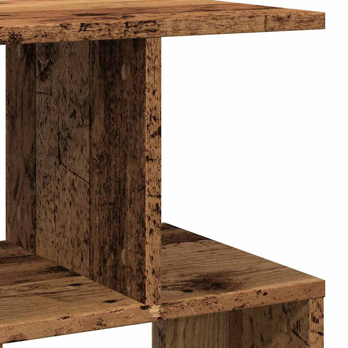 Noptiere, 2 buc., lemn vechi, 50x30x51,5 cm, PAL - WALTI WALTI