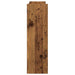 Pantofar de perete, lemn vechi, 80x18x60 cm, lemn prelucrat - WALTI WALTI