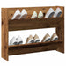 Pantofar de perete, lemn vechi, 80x18x60 cm, lemn prelucrat - WALTI WALTI