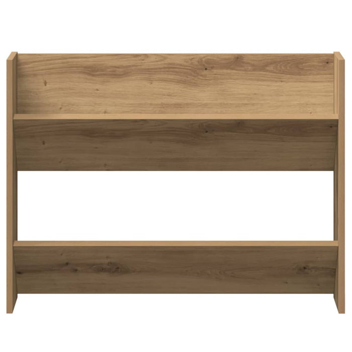 Pantofar perete, stejar artizanal, 80x18x60 cm, lemn prelucrat - WALTI WALTI