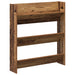 Pantofar de perete, lemn vechi, 80x18x90 cm, lemn prelucrat - WALTI WALTI