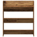 Pantofar de perete, lemn vechi, 80x18x90 cm, lemn prelucrat - WALTI WALTI