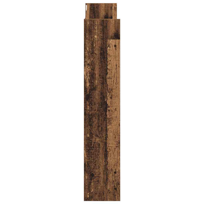 Pantofar de perete, lemn vechi, 80x18x90 cm, lemn prelucrat - WALTI WALTI