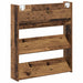 Pantofar de perete, lemn vechi, 80x18x90 cm, lemn prelucrat - WALTI WALTI